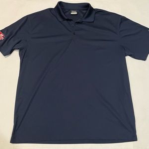 Nike Golf Dri-Fit Navy Blue Polo Shirt Men XXL